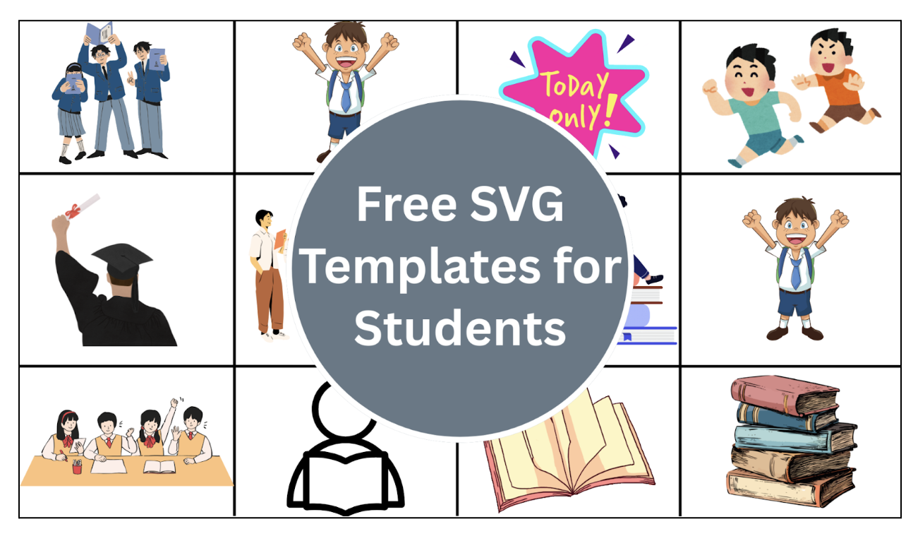Free SVG Templates for Students: Practice Graphic Design the Smart Way