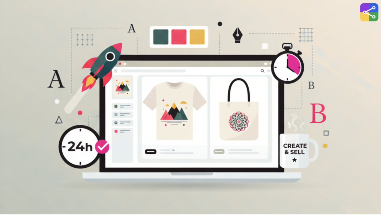 Launch a POD Store in 24 Hours with Ready-to-Use SVG Files